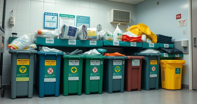 Como Garantir um Armazenamento Temporário de Resíduos em Serviços de Saúde