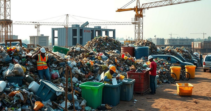 Gerenciamento de residuos de obra como Prática Sustentável e Eficiente