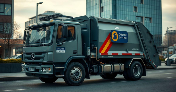 Locação caminhão compactador de lixo como solução para sua empresa