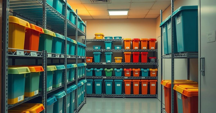 Armazenamento Temporário de Resíduos Serviços Saúde: Normas e Práticas Eficientes Armazenamento Temporário de Resíduos Serviços Saúde: Normas e Práticas Eficientes