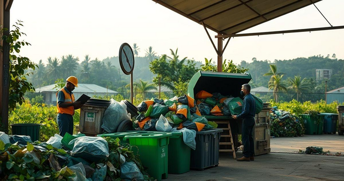 Como Escolher um Serviço de Coleta de Resíduos Não Perigosos Eficiente