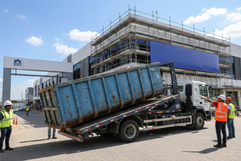 Locação de Caçambas: Estratégias para Garantir Obras Sustentáveis e Eficientes