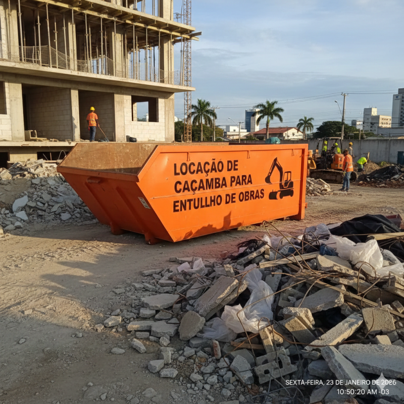 Locação de Caçambas: Soluções Práticas para Facilitar Projetos e Gerenciar Resíduos com Eficiência
