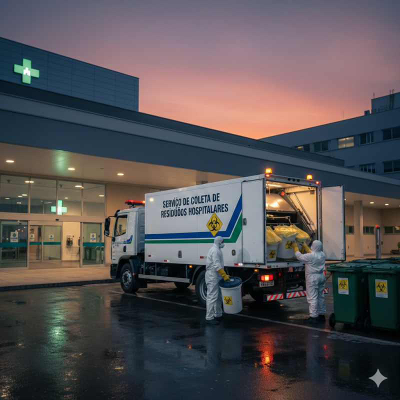 Coleta Adequada de Resíduos Hospitalares: Guia Essencial para Proteção da Saúde Pública