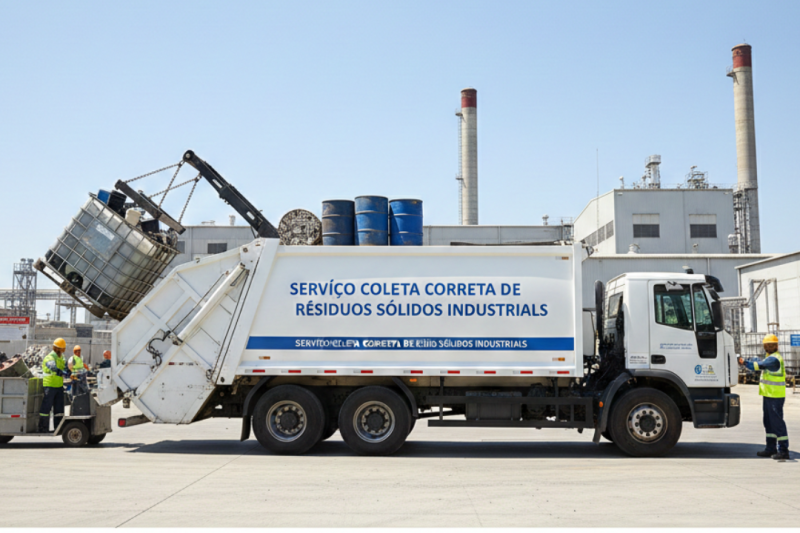 Coleta Correta de Resíduos Sólidos Industriais: Impacto na Sustentabilidade Empresarial
