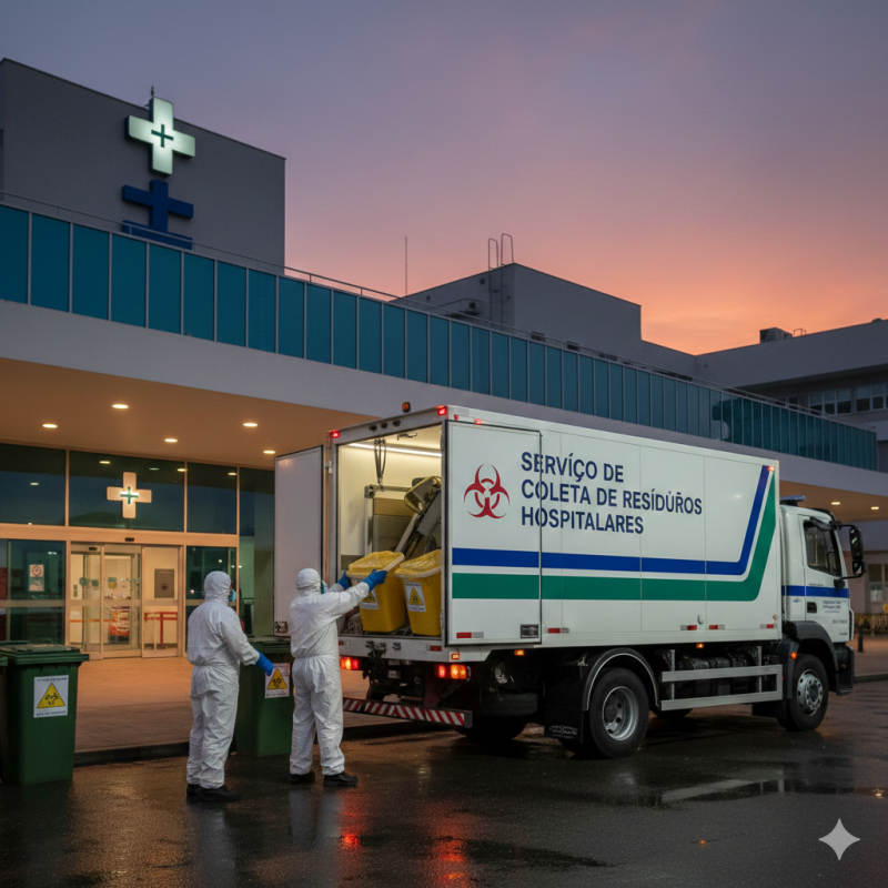 Coleta de Resíduos de Saúde: Essencial para um Ambiente Hospitalar Sustentável