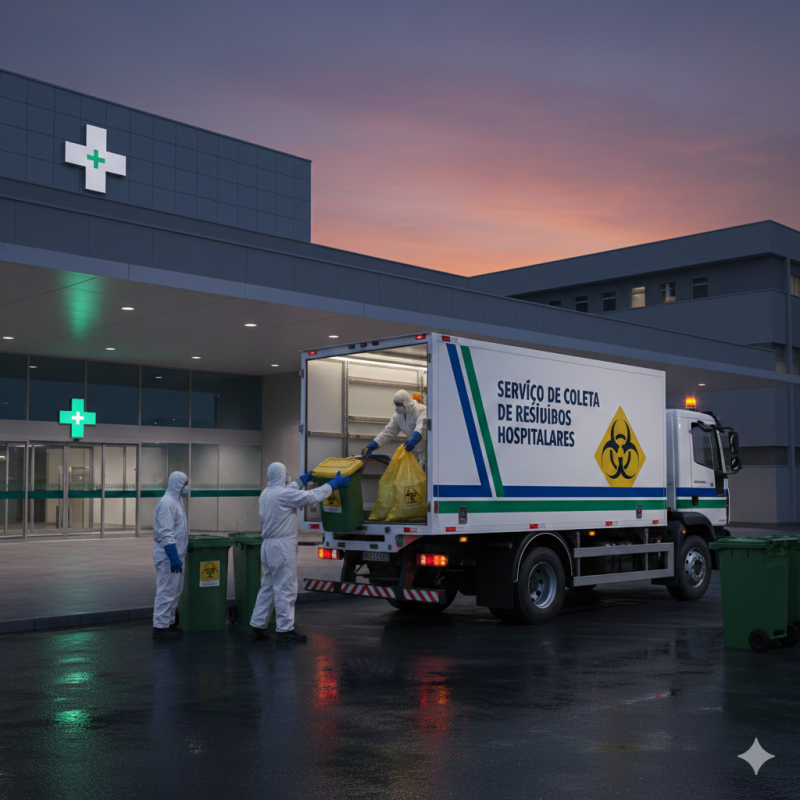 Coleta de Resíduos Hospitalares: Práticas Fundamentais para Saúde e Sustentabilidade Ambiental
